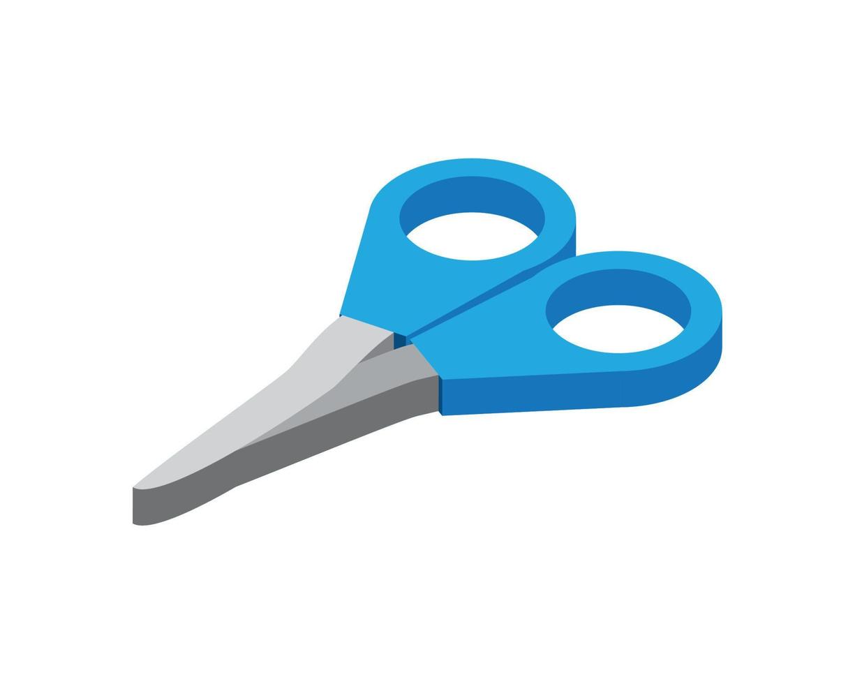 scissors school supply vector