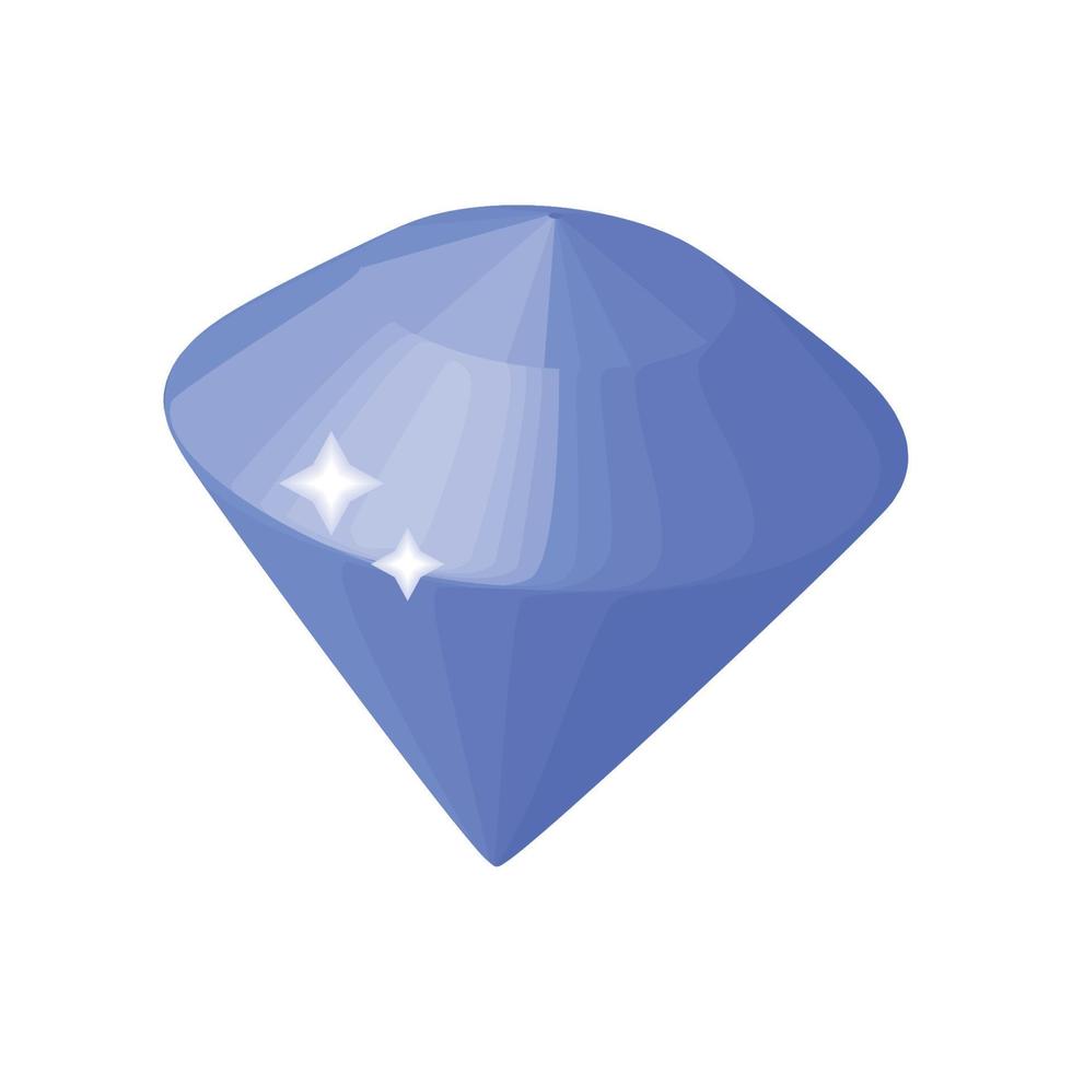 diamond jewel icon vector