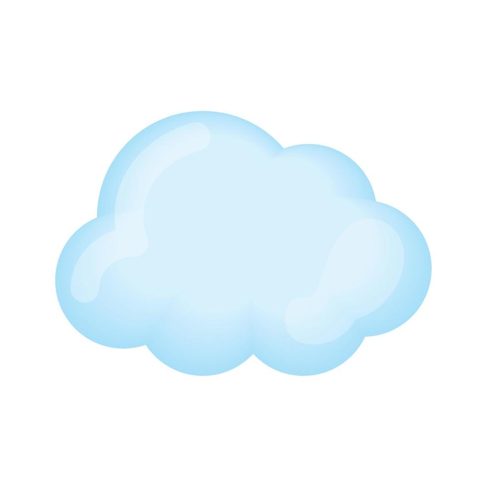 cloud cartoon icon vector