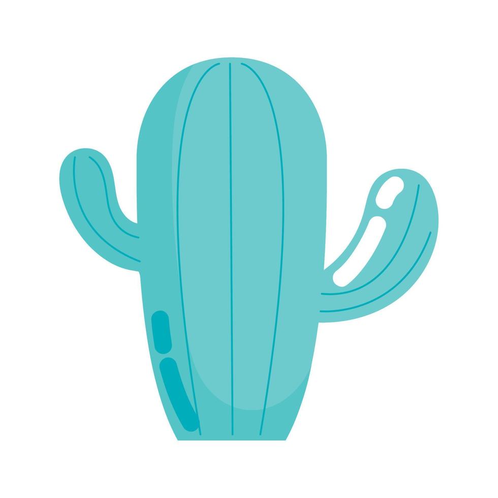 dibujos animados de plantas de cactus vector