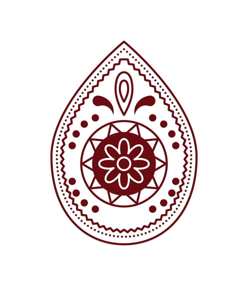 india decoration motif vector