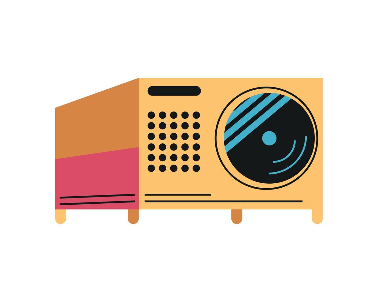 movie projector icon vector