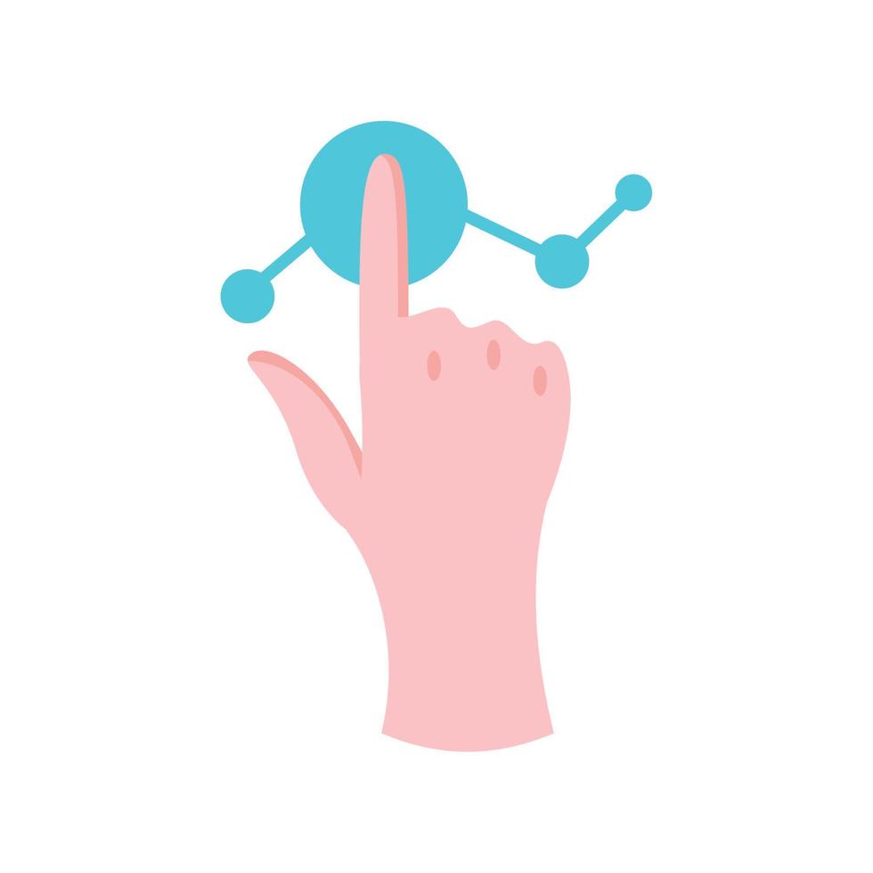 hand pointing network vector