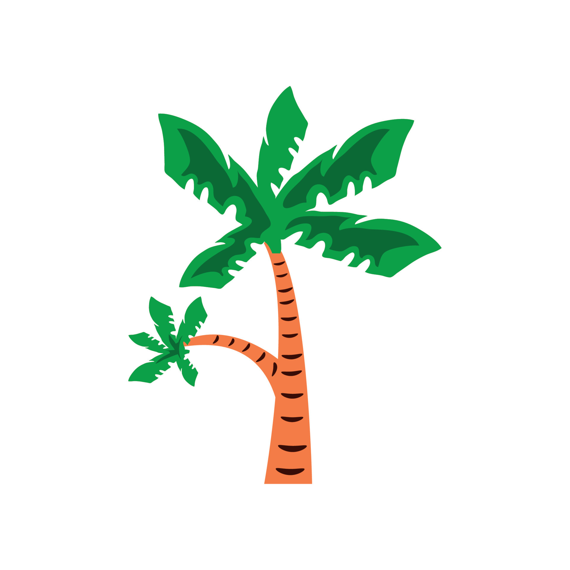 tropical palm tree 10423584 Vector Art at Vecteezy