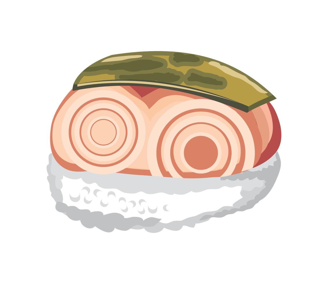sushi flat icon vector