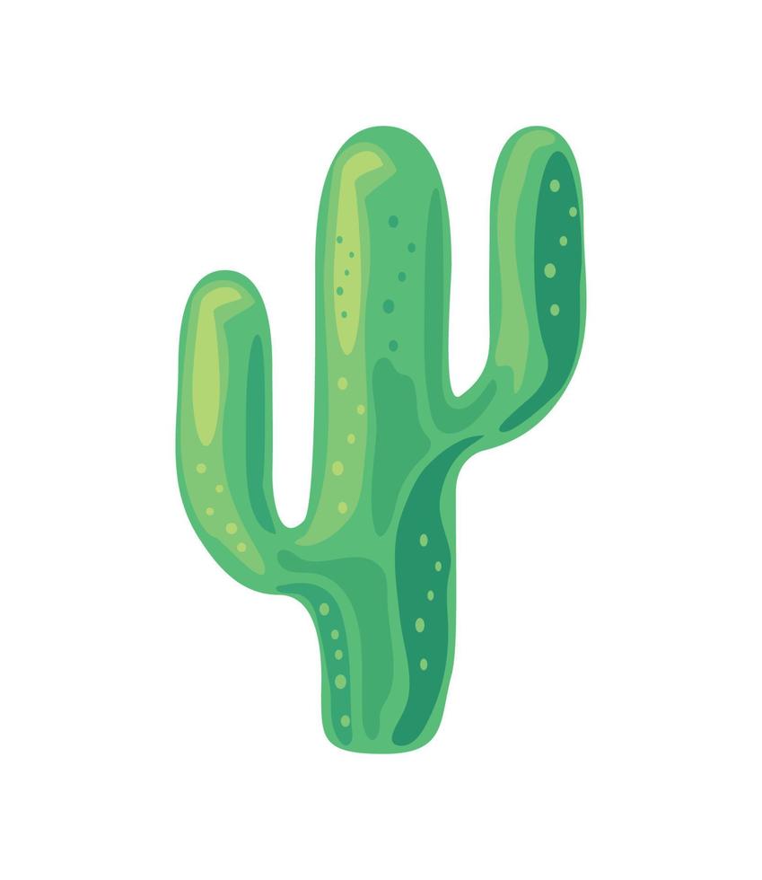 dibujos animados de plantas de cactus vector