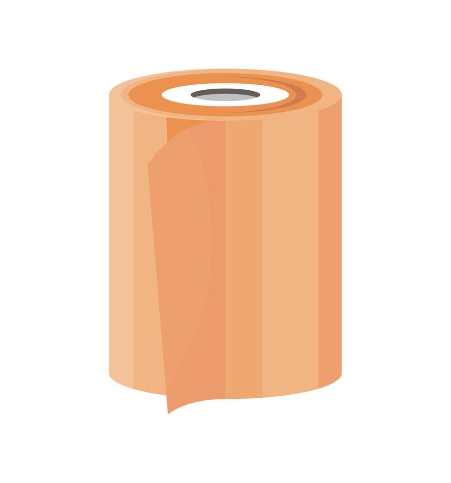 icono de rollo de vendaje vector