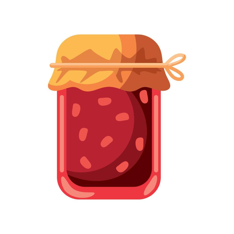 jar of jam vector