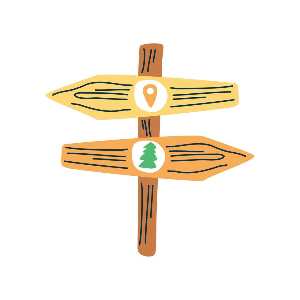 guide travel sign icon vector