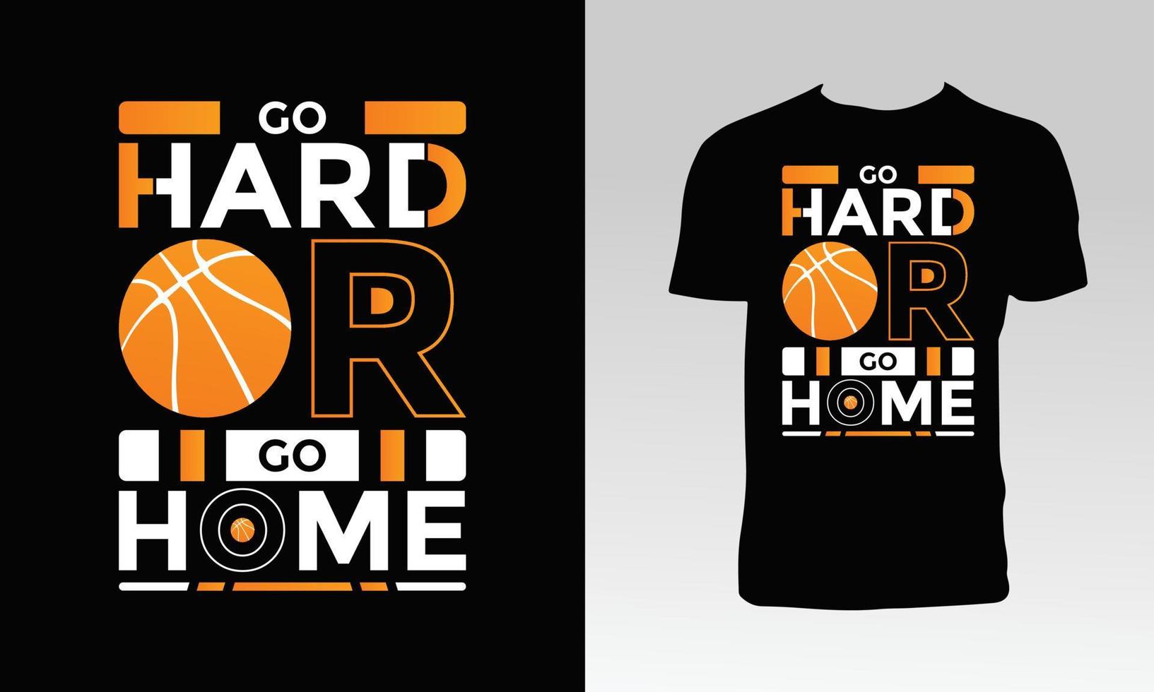 Basketball Vector T Shirt Design