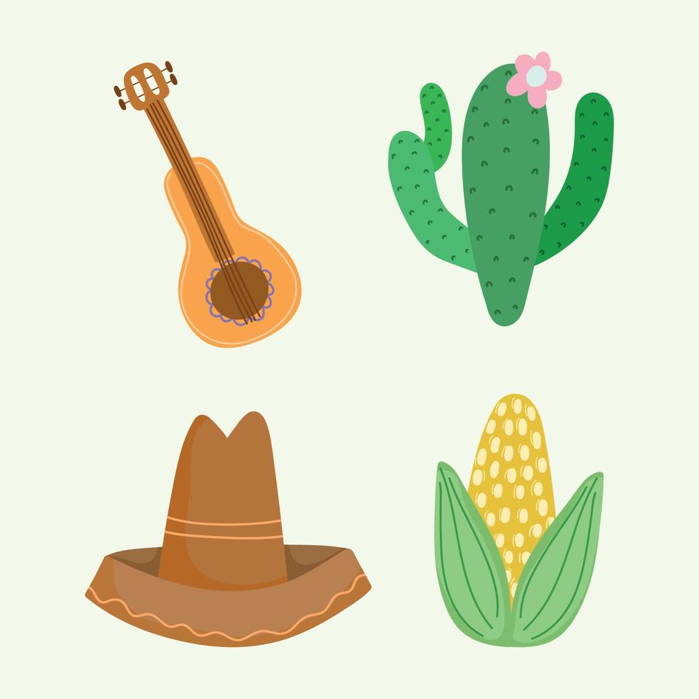 Festa Junina icons vector