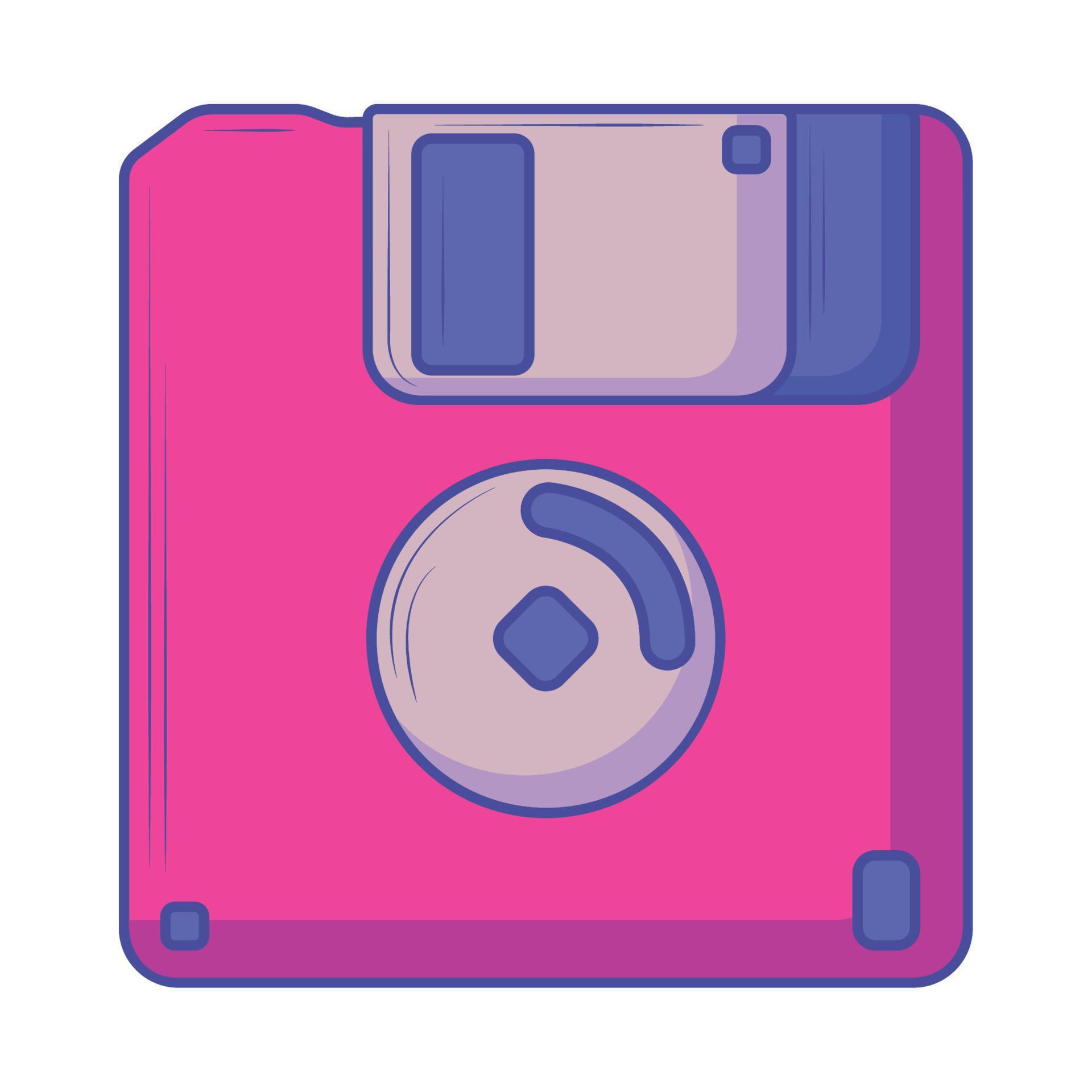 floppy disk drive 10424208 Vector Art at Vecteezy