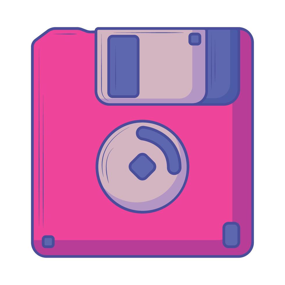 floppy disk drive vector