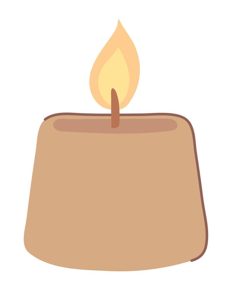 candle light icon vector
