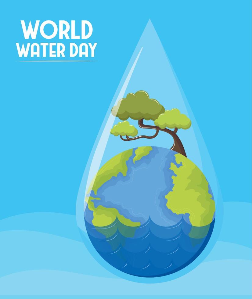 world water day vector