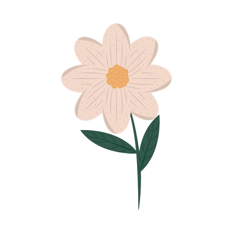 flor naturaleza icono vector