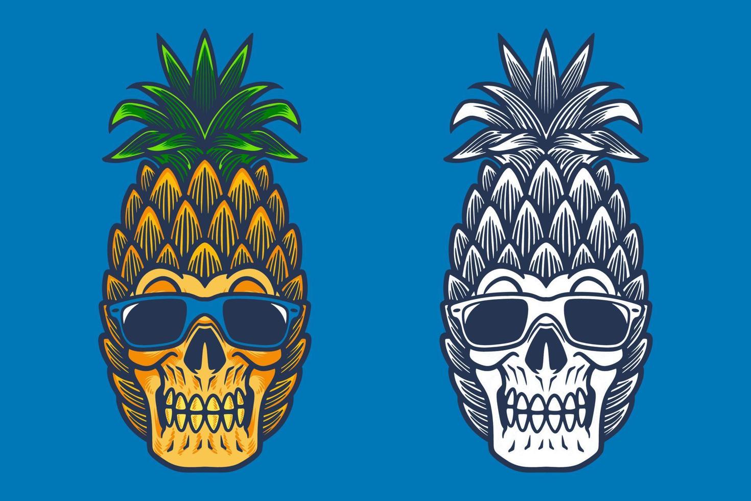 SKULL ILLUSTRATION NEW FILE 1-08 vector