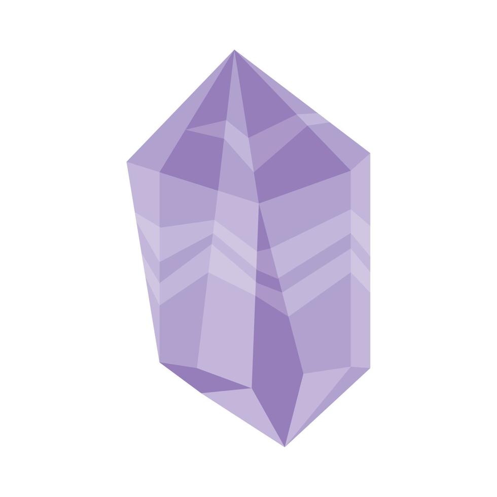 healing crystal esoteric vector
