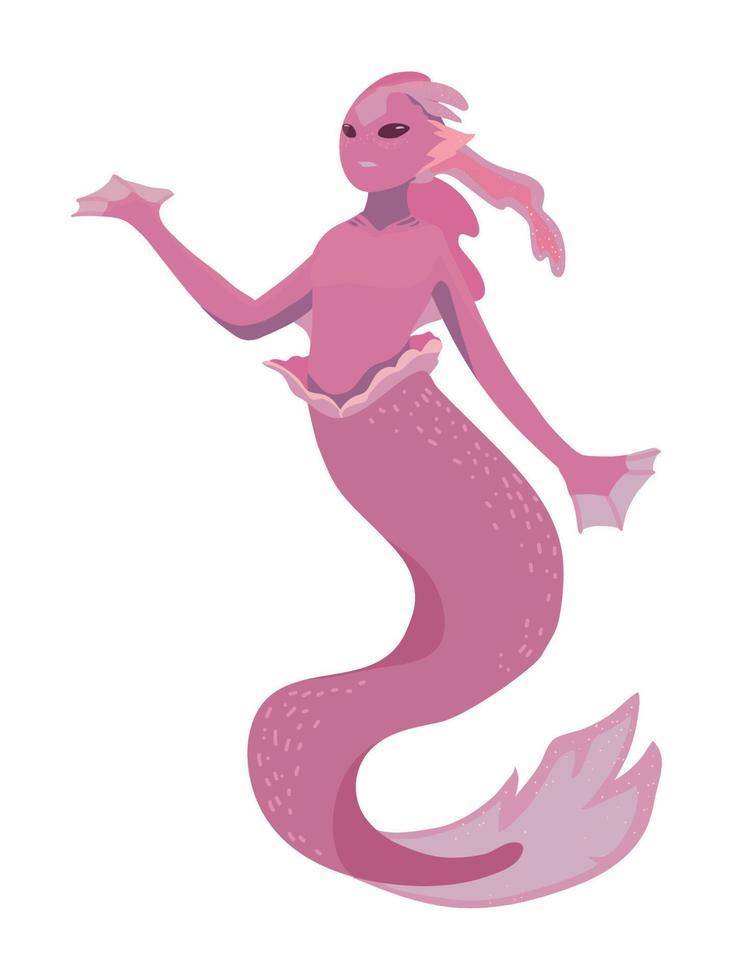 mermaid mythical creature vector