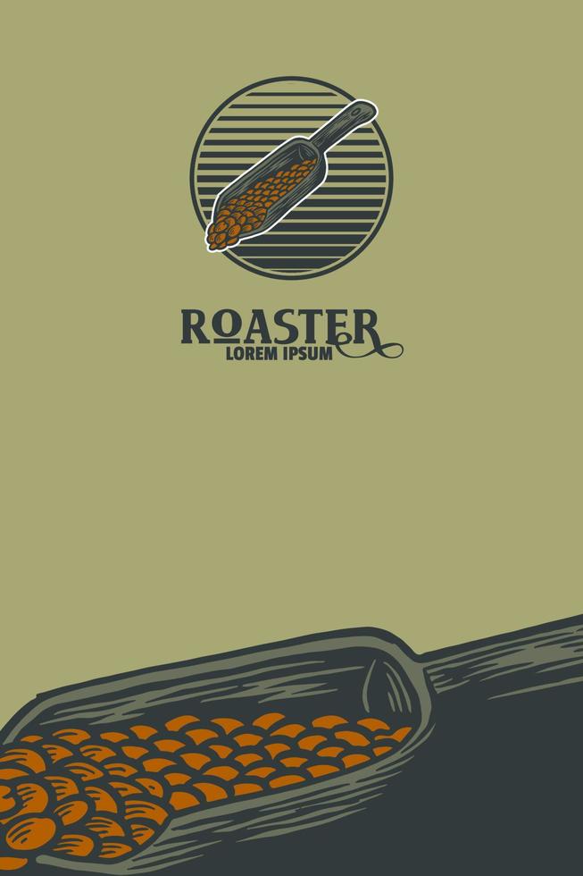 coffee bean vector illustration