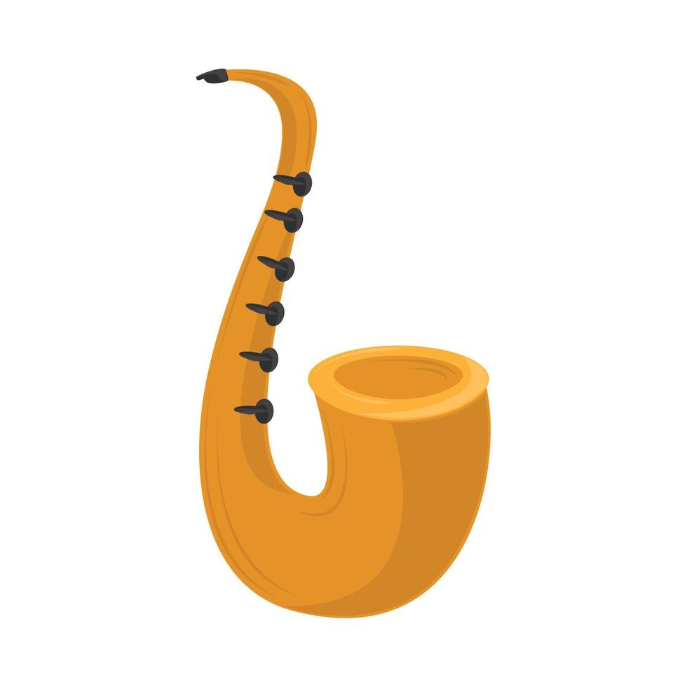 saxophone music instrument vector