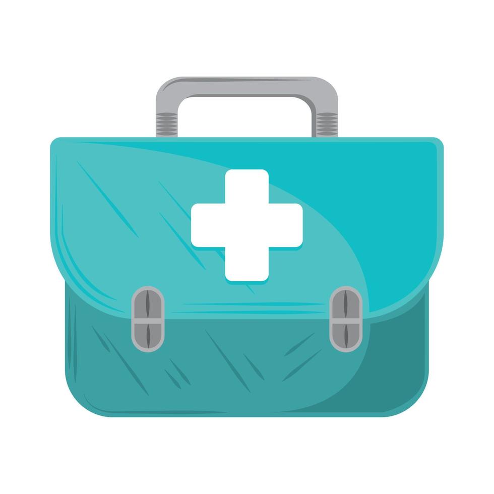 medical first aid kit vector