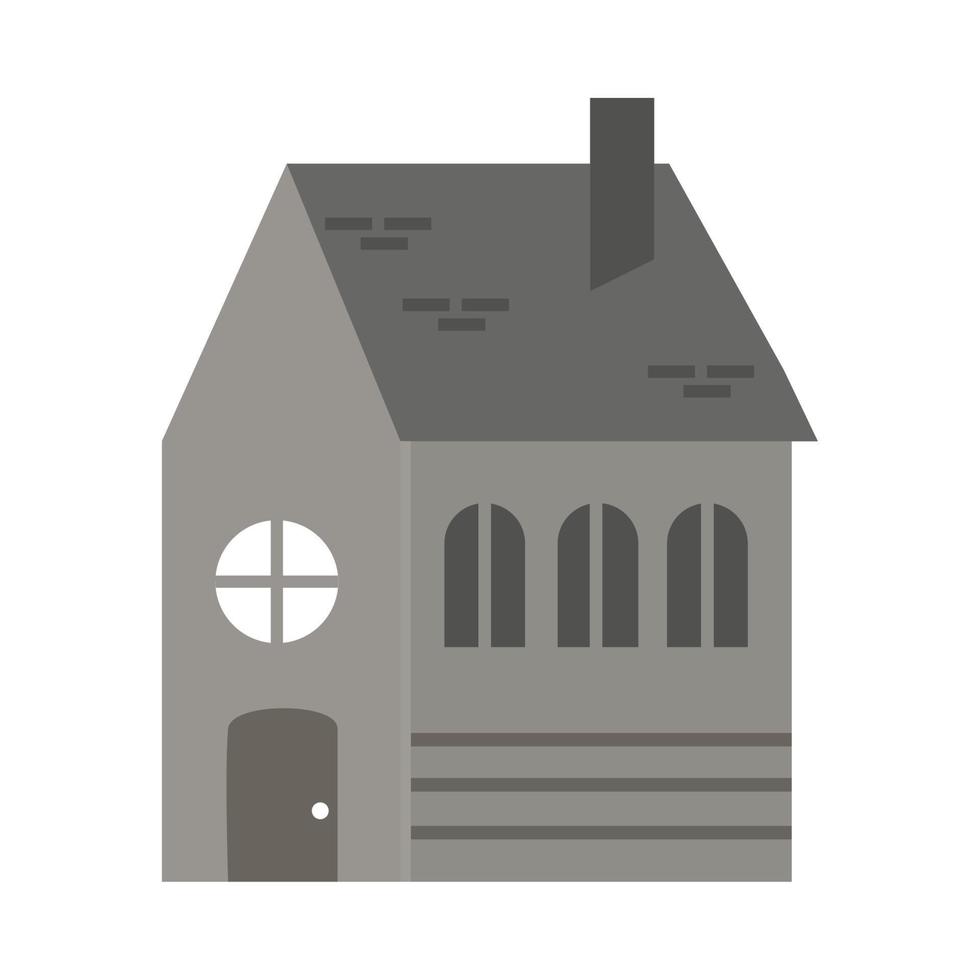 house side view vector