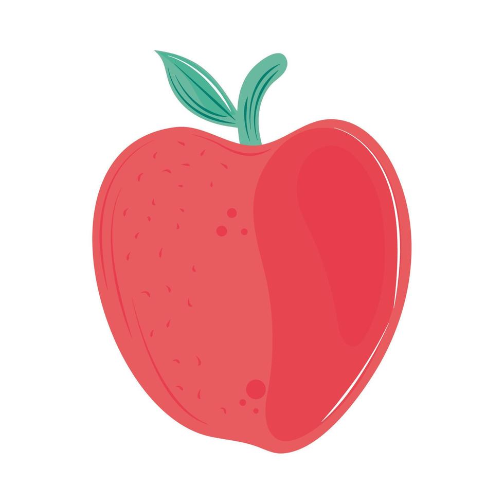 apple cartoon icon vector