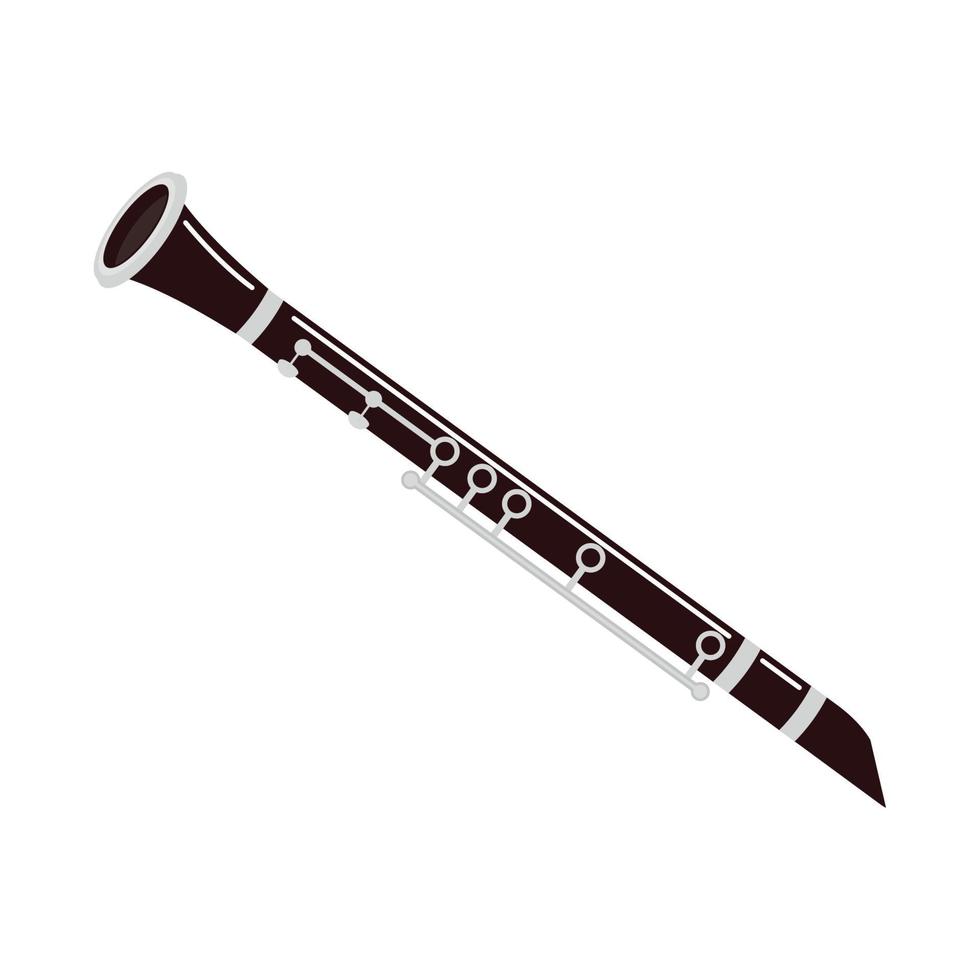 clarinet music instrument vector