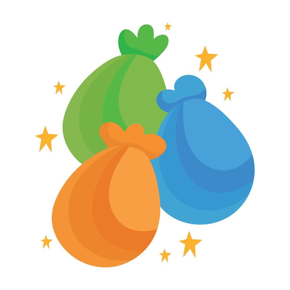 balloons festive icon vector