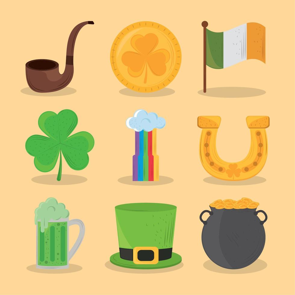 st patricks day icons