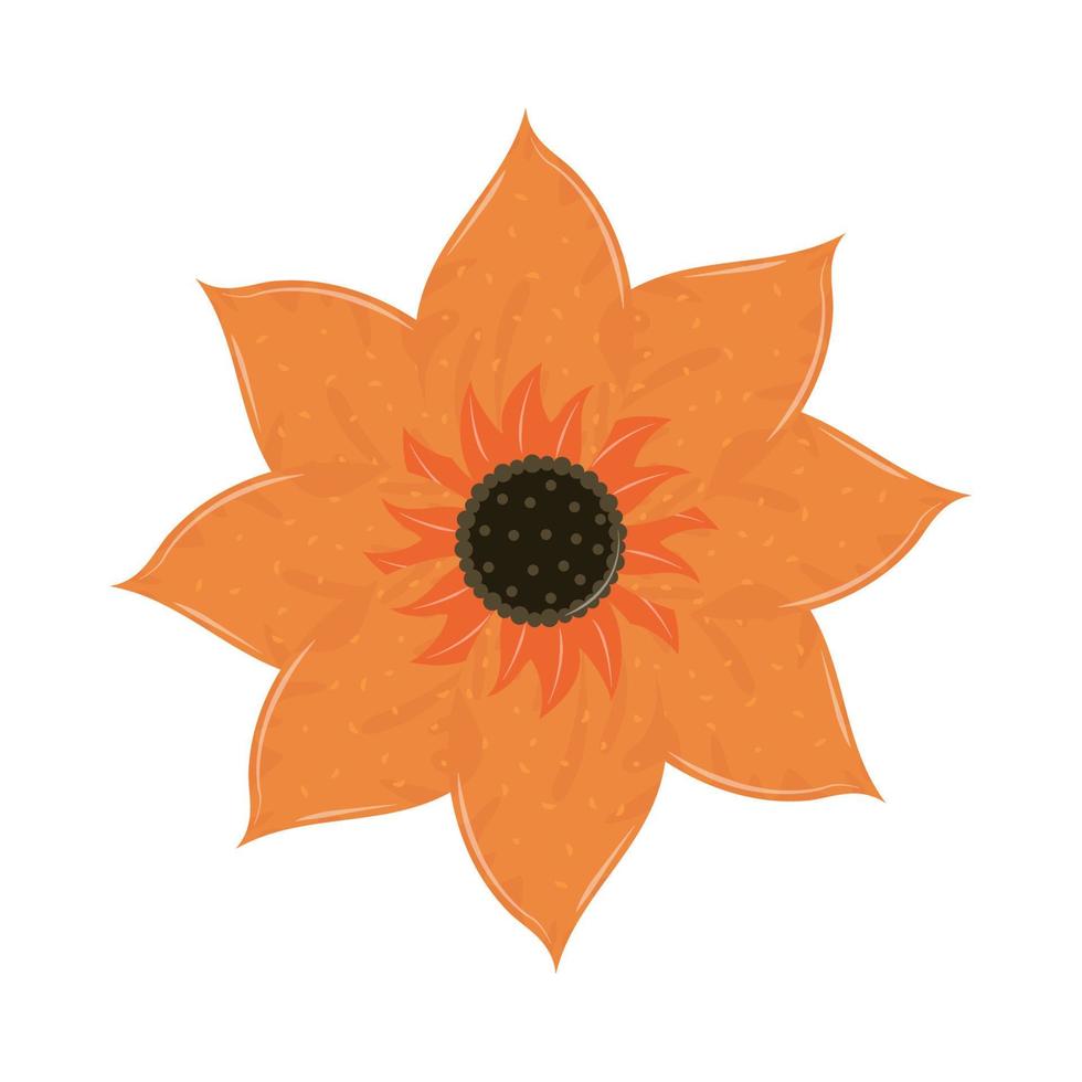 flower nature icon vector