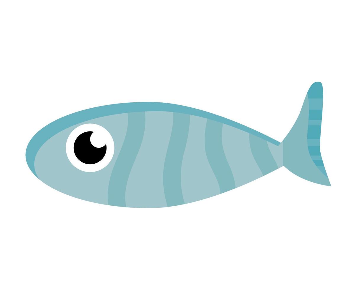 fish sealife animal vector