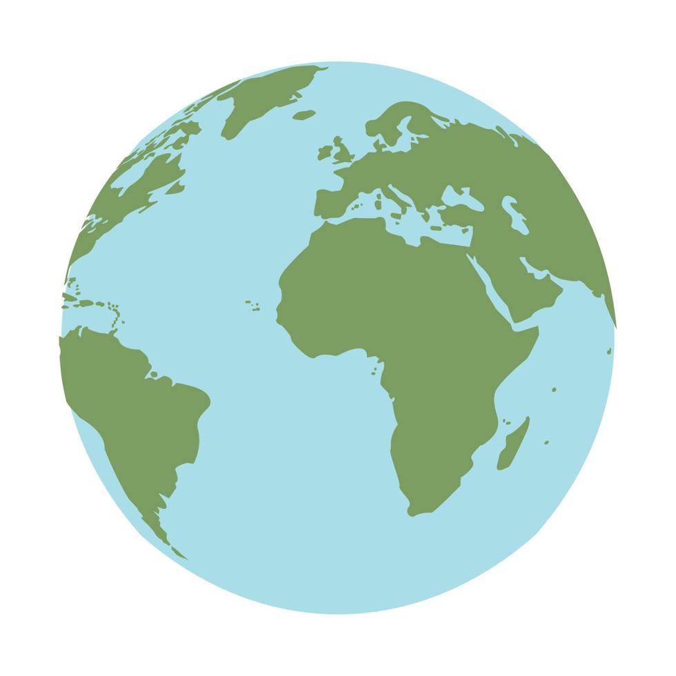 world planet earth vector
