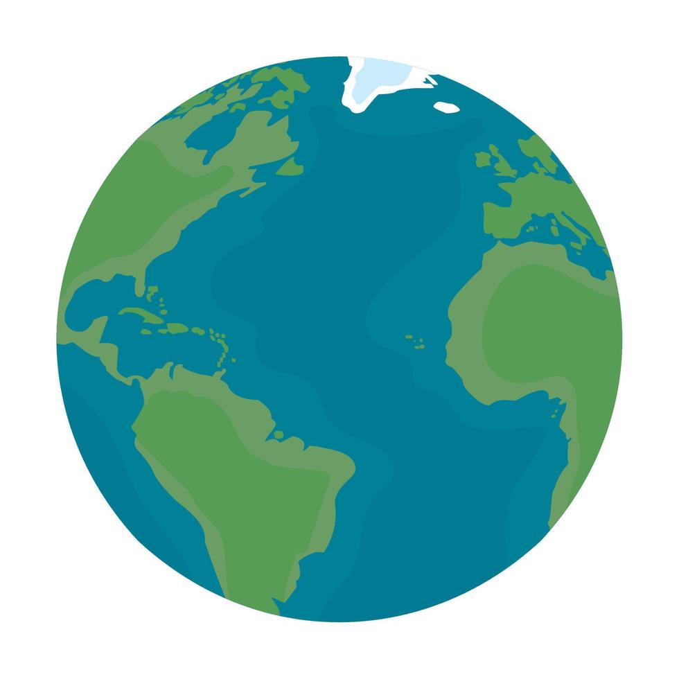 world planet earth vector