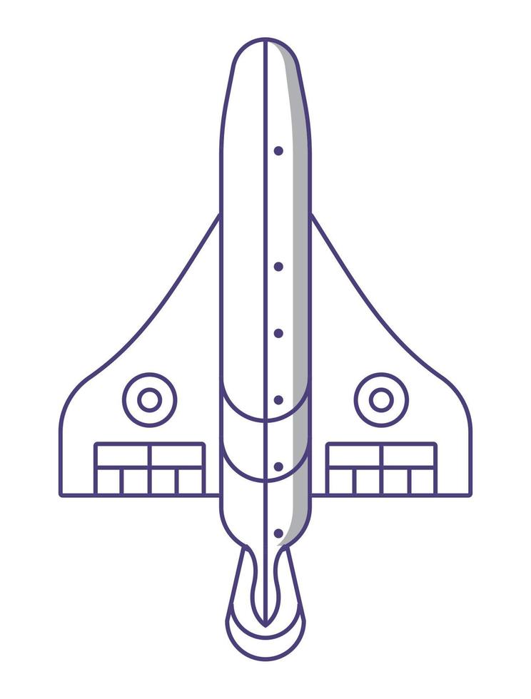 spaceship space outer vector