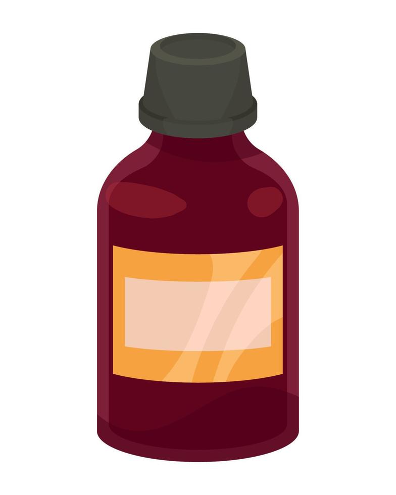 medicine bottle drug vector