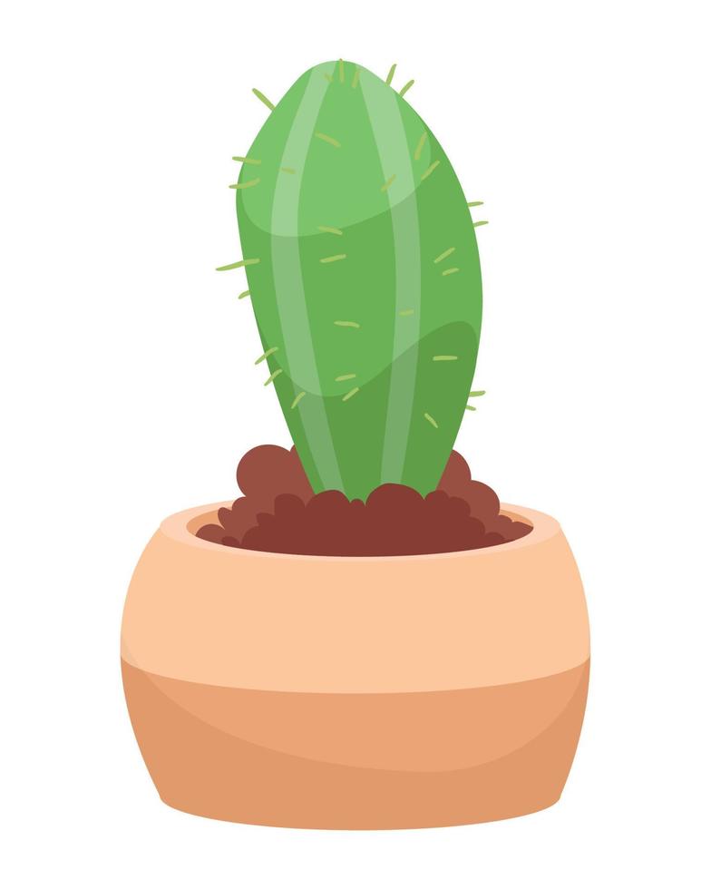 cactu in pot vector