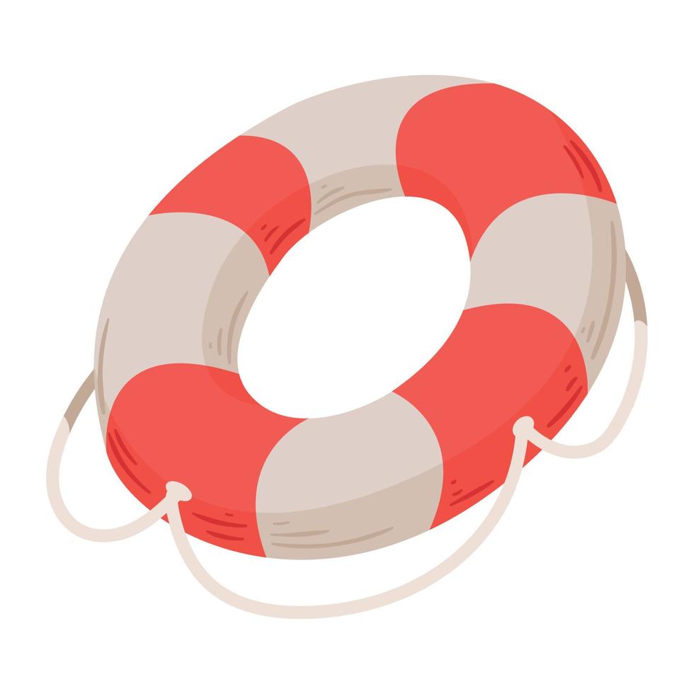 lifeguard float ring vector