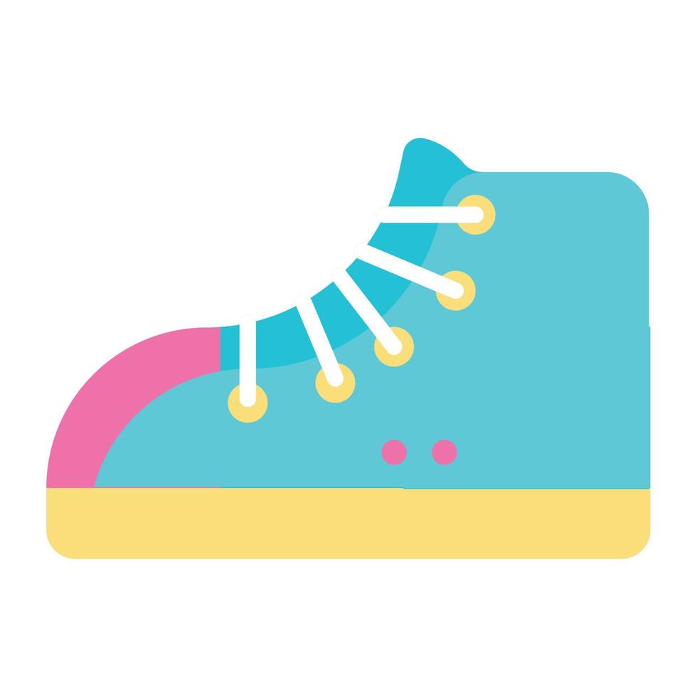 shoes nineties style vector