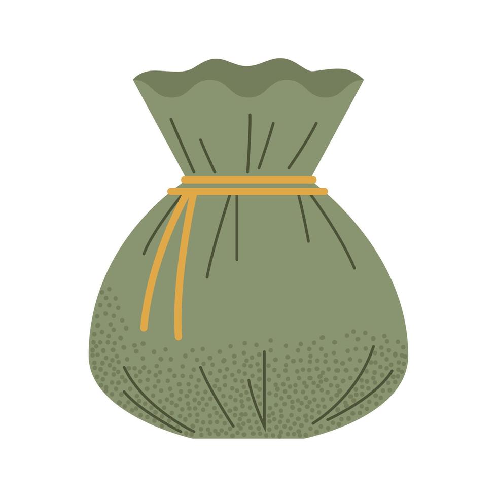 green chuseok bag vector