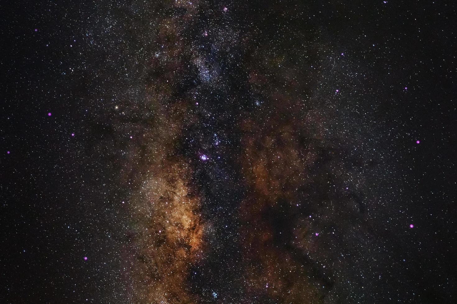 The center of the milky way galaxy photo