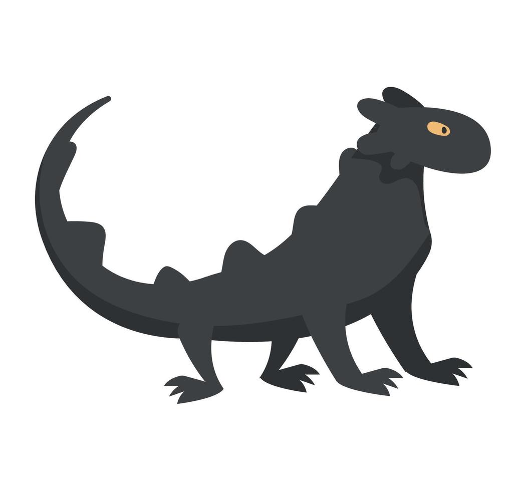 black dragon mythology animal vector