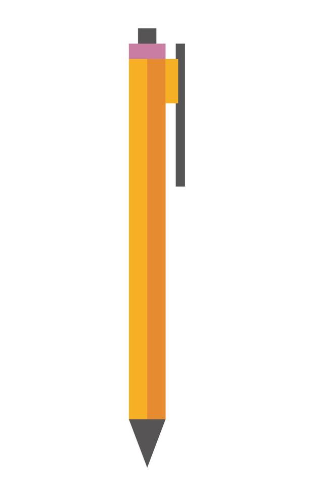 mechanical pencil school supply vector