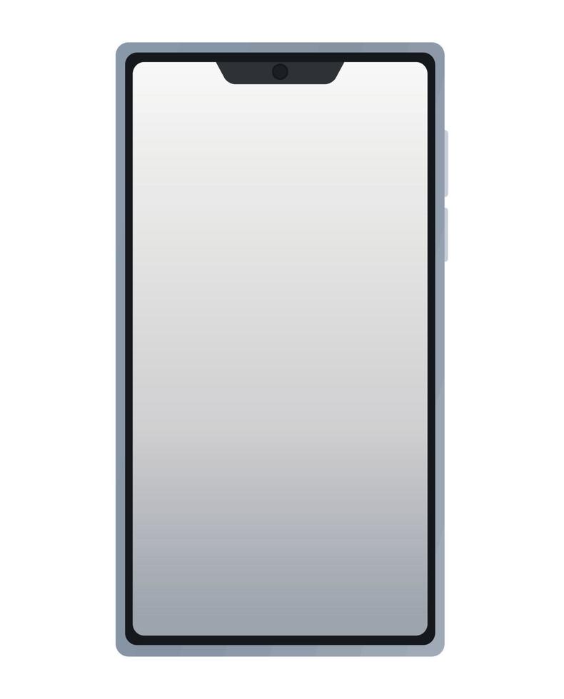 smartphone device tech front vector
