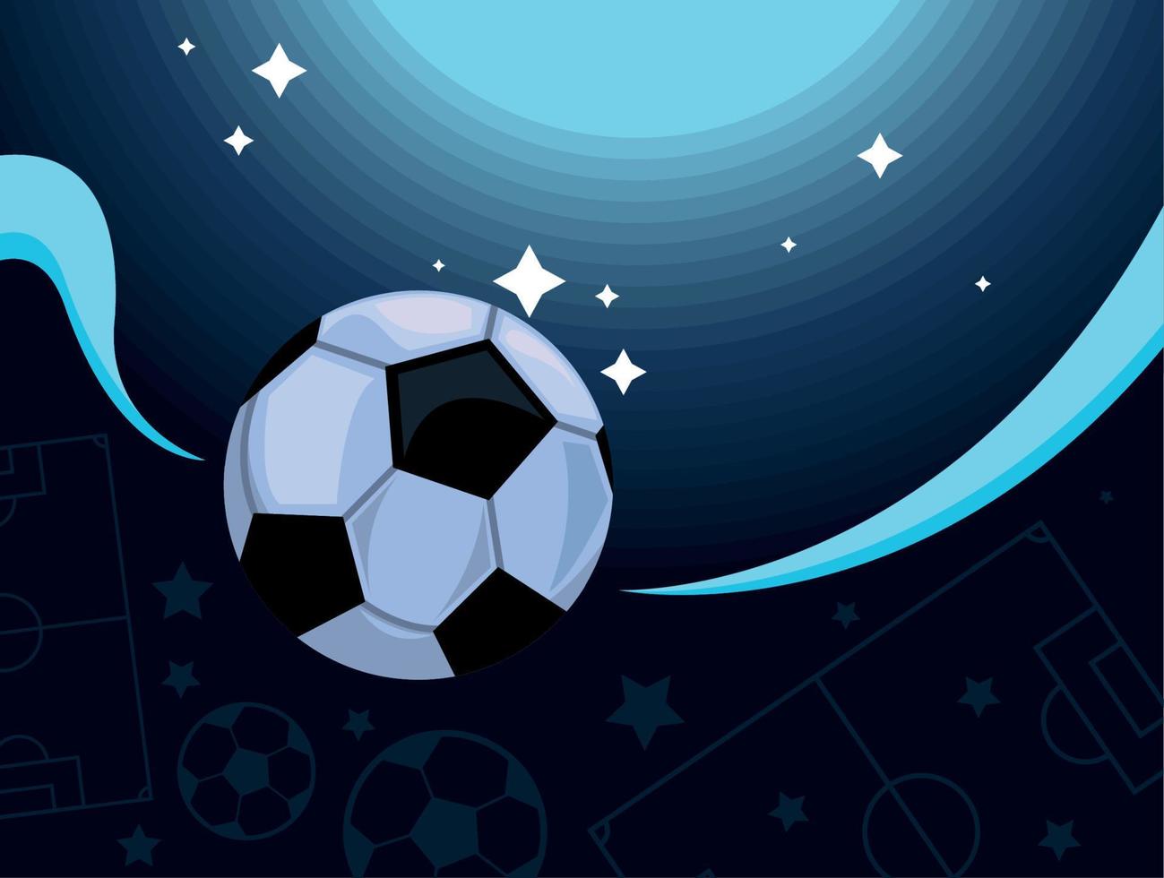 fútbol globo deporte vector