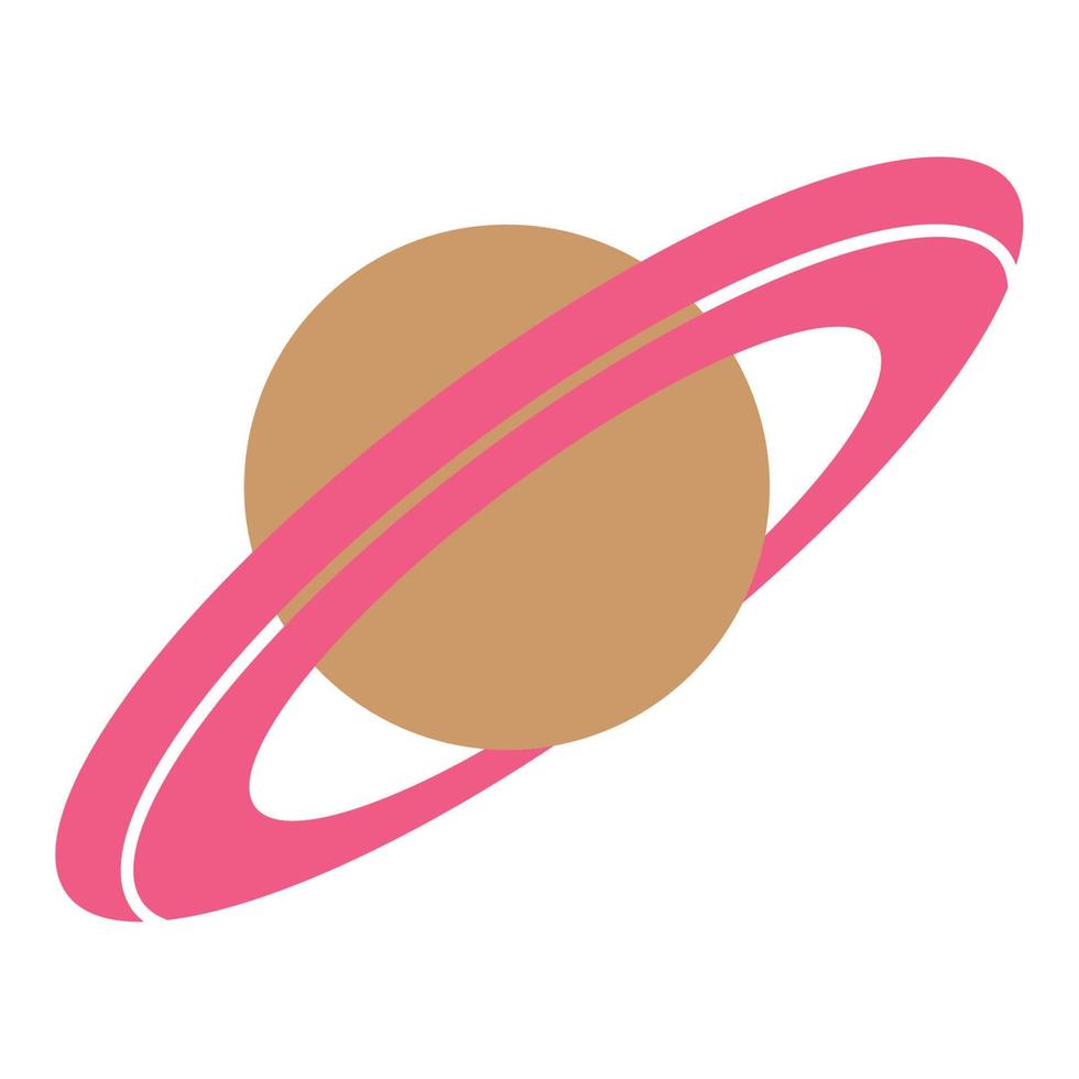 saturn planet space outer vector