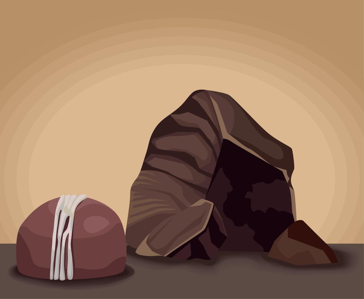 delicious sweet chocolate vector