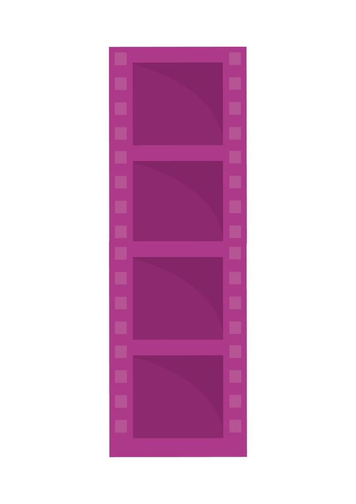 grabación de cinta de cine vector