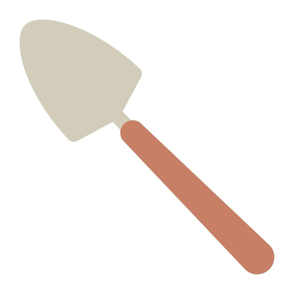 gardening shovel tool vector